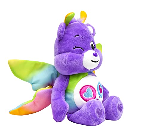 Care Bears Spring Theme Butterfly Share Bear Fun-Size Plush - Perfect Stuffed Animal Holiday, Birthday Gift, Super Soft and Cuddly – Good for Girls and Boys, Employees, Collectors, Ages 4+ - Image 2