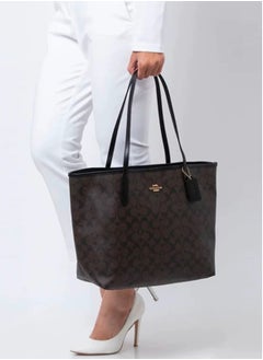 COACH City Tote Bag In Signature Canvas - pzsku/Z740A531C226078C2FAB0Z/45/_/1740388255/155a6bd8-3a1d-47d3-b363-585d1bf6ac87