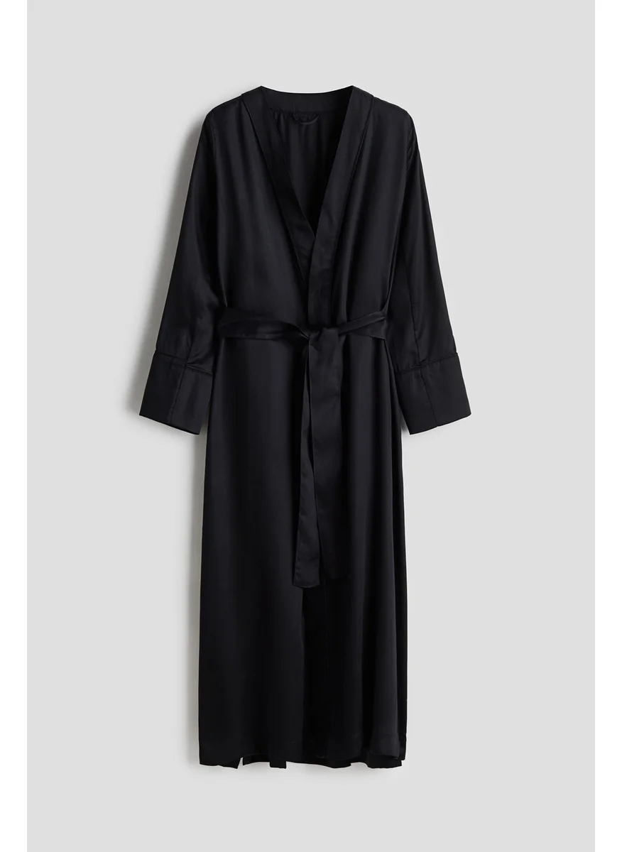 H&M Satin Dressing Gown