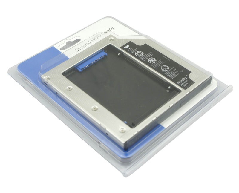 Nimitz 2nd HDD SSD Hard Drive Caddy for Dell Precision M4600 M4700 M4800 M6400 M6500 M6600 M6700 M6800 - Image 5