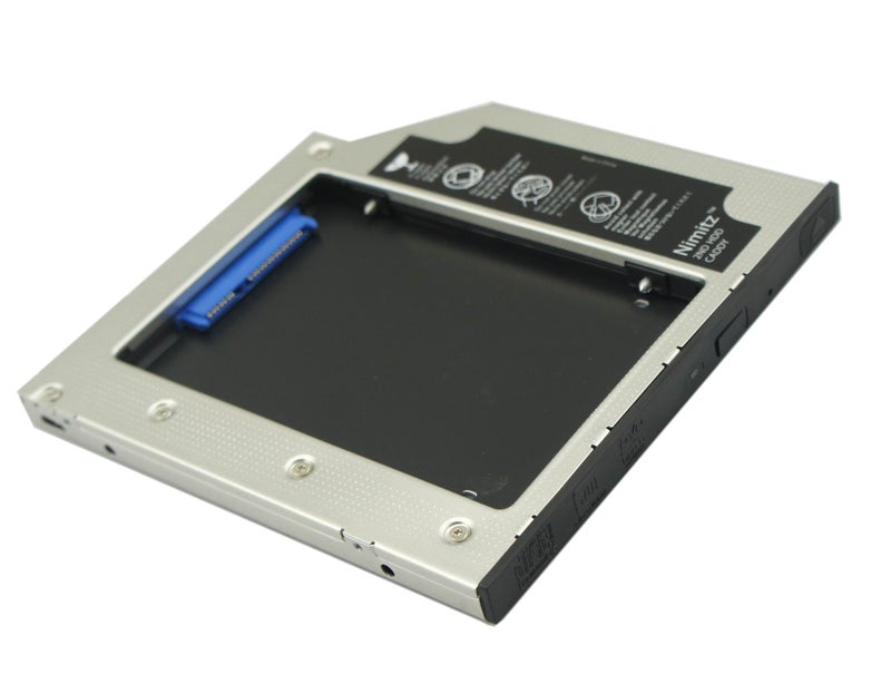 Nimitz 2nd HDD SSD Hard Drive Caddy for Dell Precision M4600 M4700 M4800 M6400 M6500 M6600 M6700 M6800 - Image 1