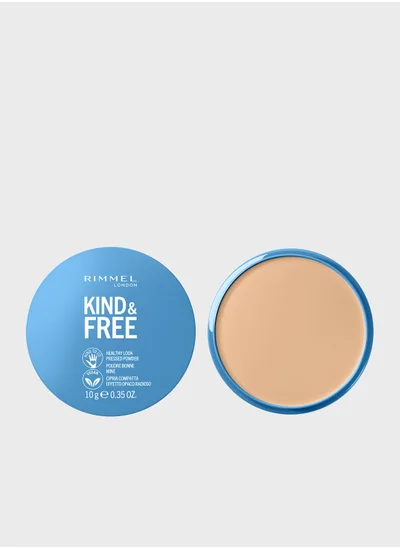 RIMMEL LONDON Rimmel Kind & Free Pressed Powder – 010 – Fair, 10g