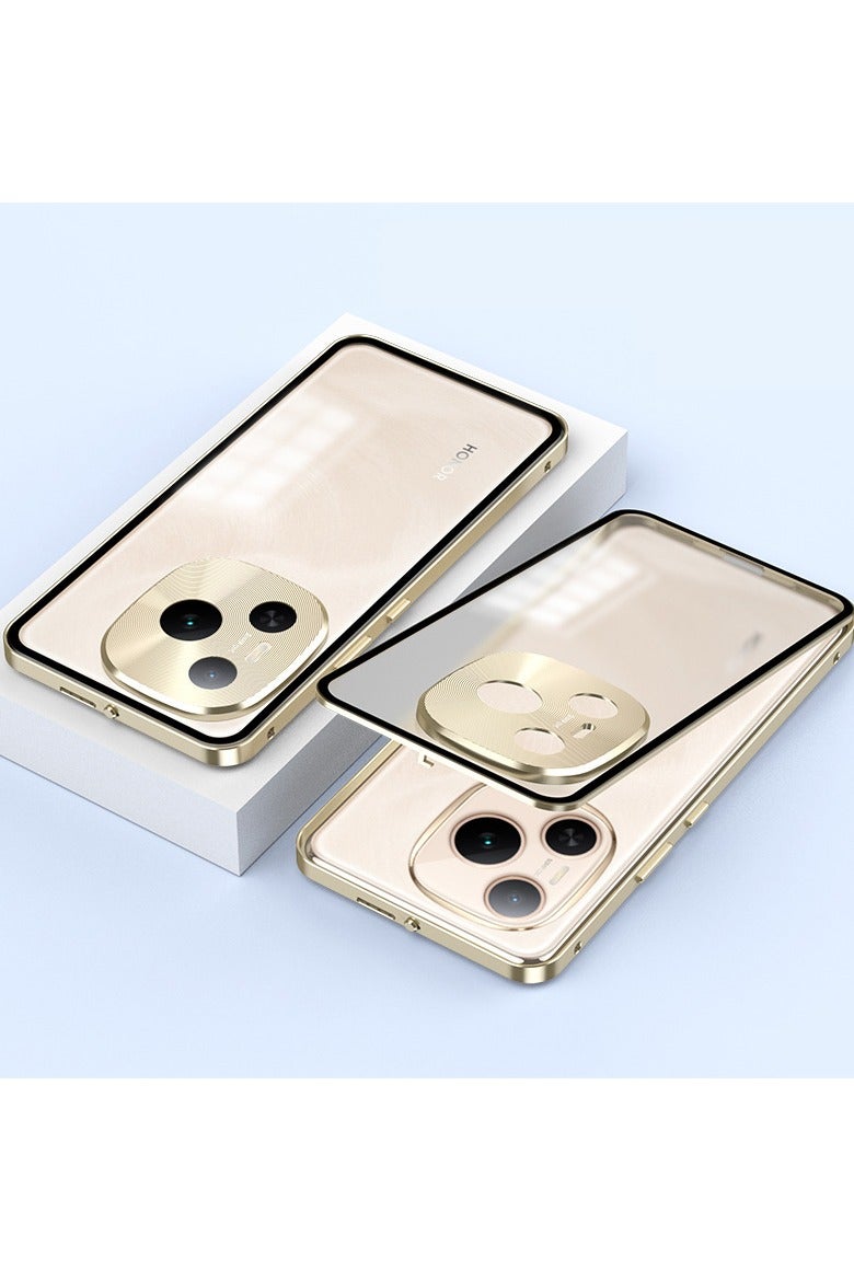 عام غطاء إطار معدني متوافق مع هونر باور - إطار صدمات فاخر من سبائك الألومنيوم مع غطاء خلفي من البلاستيك الصلب.