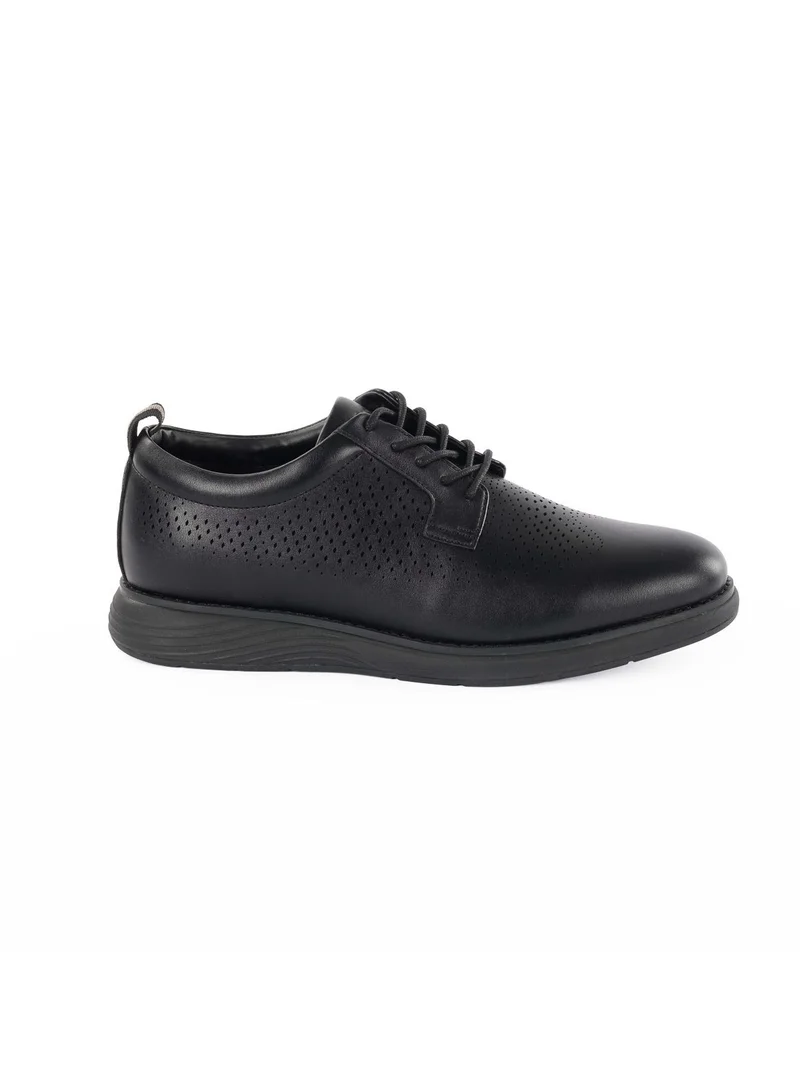 Milano Bernardi Mens Laceup Casual Shoes-Black
