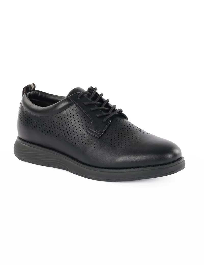 Milano Bernardi Mens Laceup Casual Shoes-Black