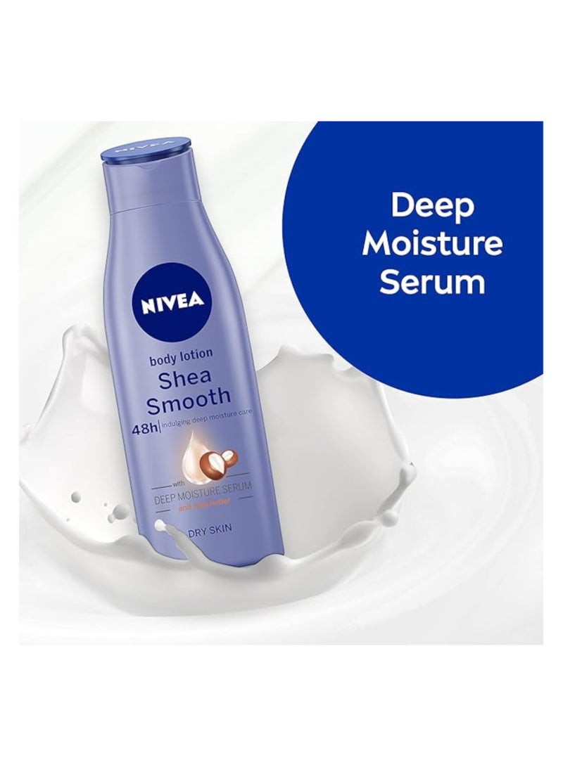 Nivea Shea Smooth Body Lotion, 400ml - Image 2