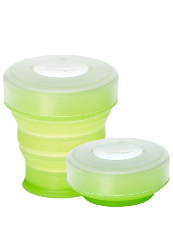 humangear GoCup | Compact Storage | On the Go Cup | BPA-free, PC-free, Phthalate-Free, Large (8 fl.oz/237ml), Green - Image 1