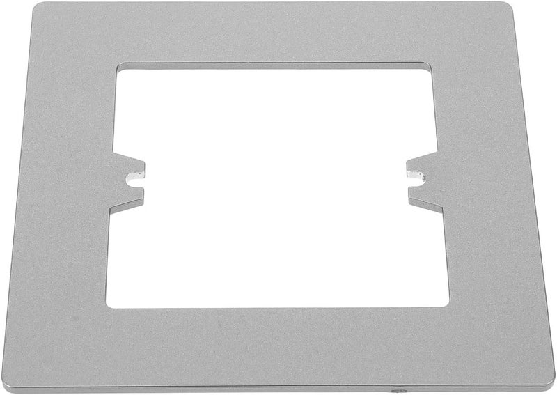 Unomor Decorative Light Wall Plate Spacer Cover Gray 86 Type Single Gang Socket Wall Plate Repair Frame for Electrical Outlet - Image 1