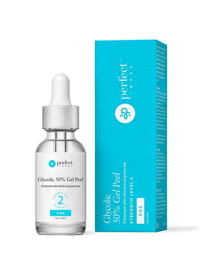 PERFECT IMAGE Glycolic Acid 50% Gel Peel - Enhanced With Retinol & Green Tea Extract (Professional Skin Peel)1 Ounce