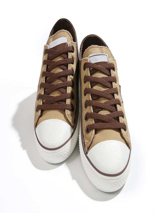 VSUDO 54" Flat Brown Shoe Laces for Sneakers, Replacements Strings for Women or Men (1 Pair-137CM) - Image 4