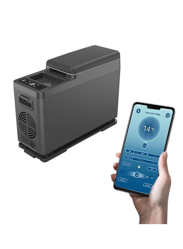 Crony CF8 8L Vehicle Refrigerator with APP Car Refrigerator Car Freezer Small Fridge for Family Camping Cooler and Warmer  - Image 1