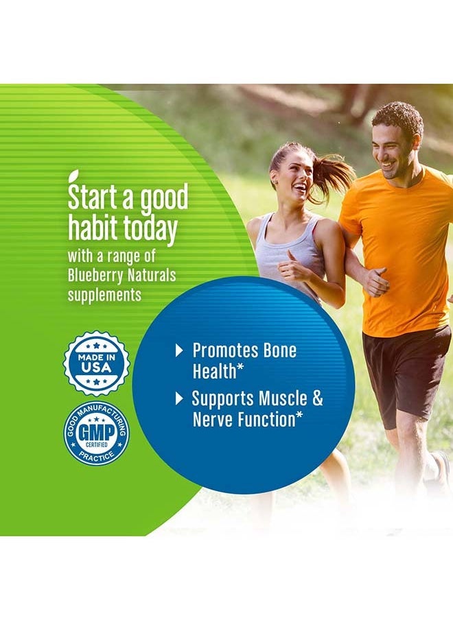 blueberry NATURALS - Calcium Magnesium & Zinc Tab 100's - Image 1
