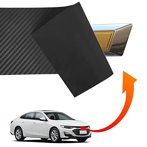 LANZMYAN Compatible with Bowtie Logo Wrap Stickers Cut-Your-Own Emblem Overlay DIY Decals for Chevy 3PCS Black - Image 3