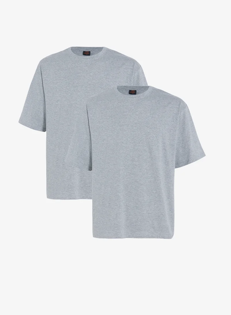 Seventy Five Basics Pack of 2 Oversized T-Shirt