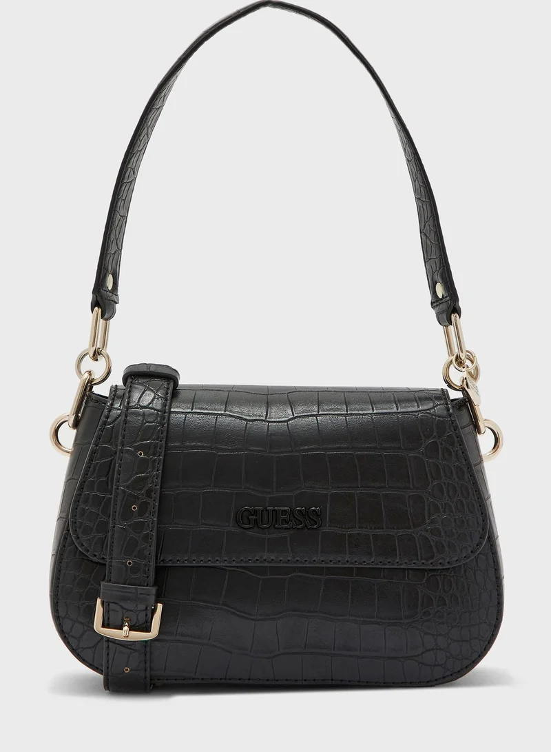 GUESS Triple G Textured Crossbody