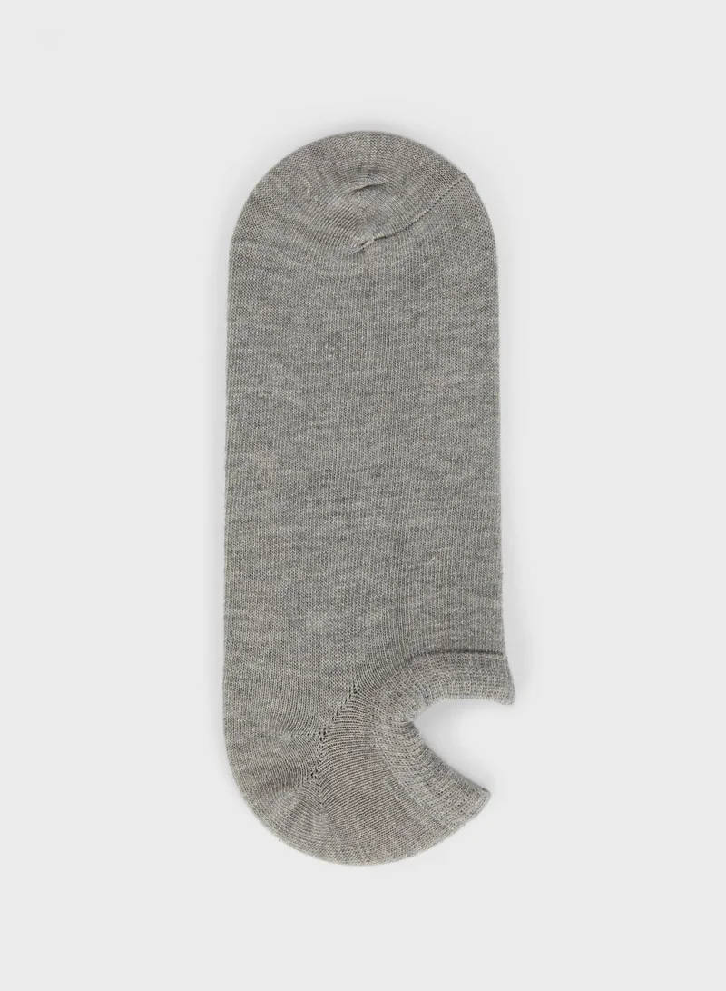 DeFacto 3 Pack Assorted Ankle Socks