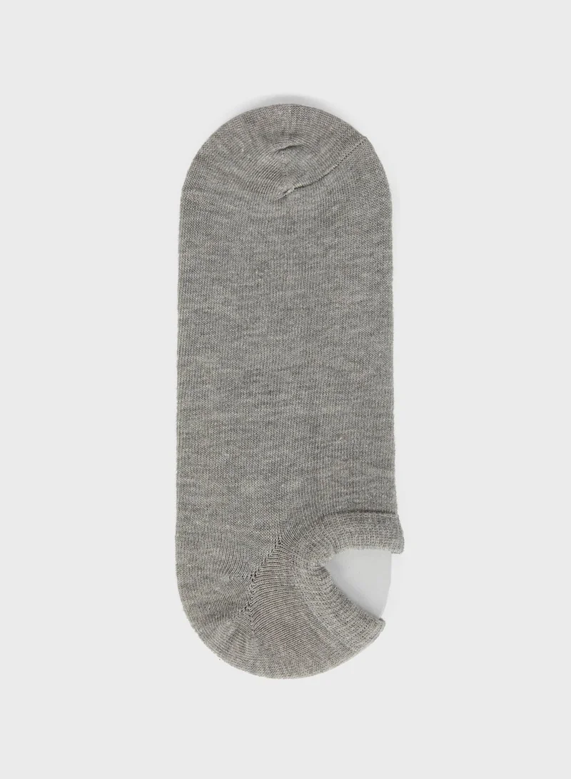 DeFacto 3 Pack Assorted Ankle Socks