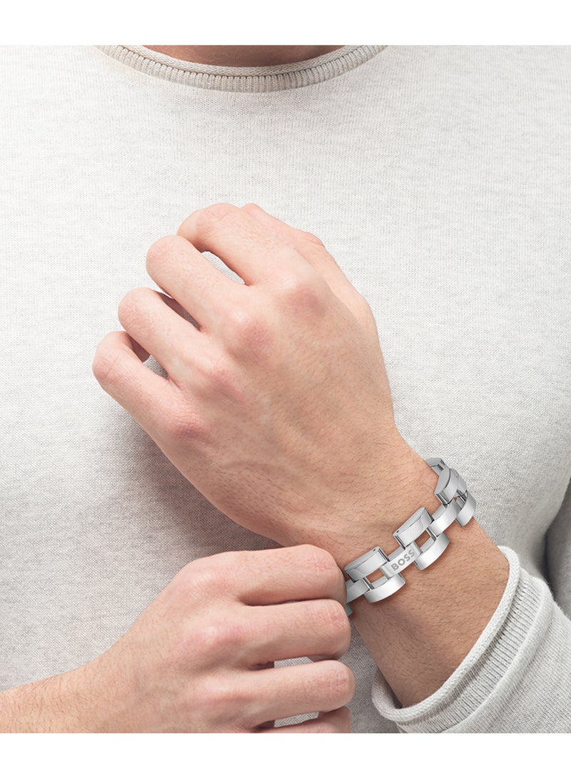 HUGO BOSS JEWELRY SWAY MENS LINK BRACELET - 1580511 - Image 2