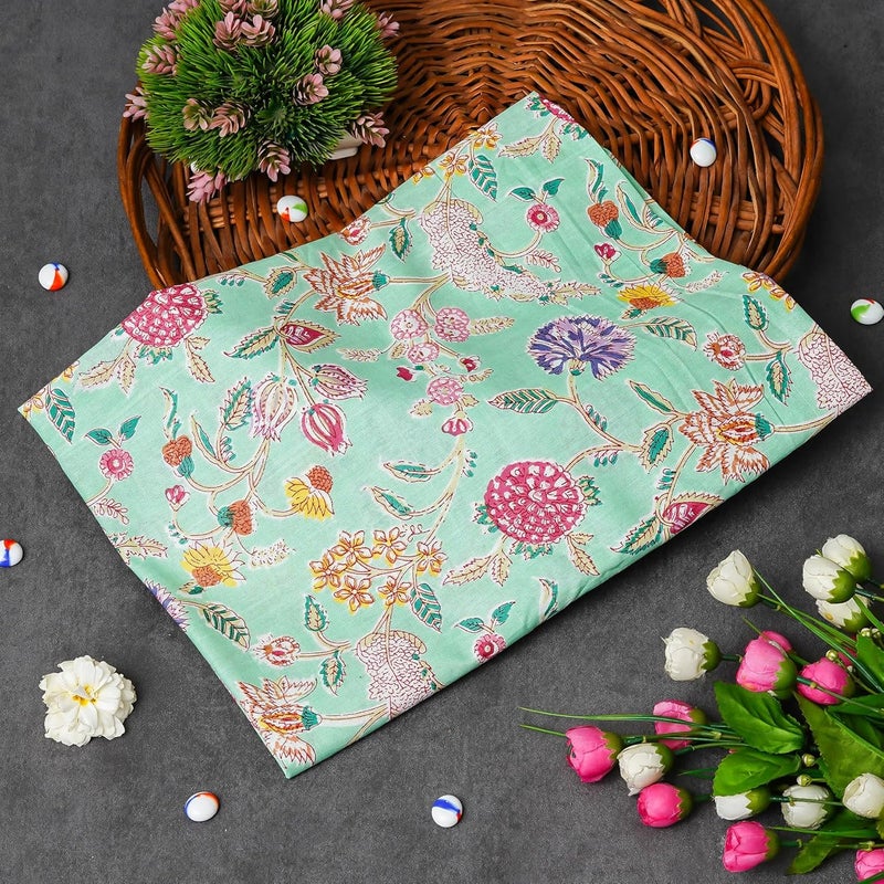 iinfinize Premium Cotton Running Fabric Women Dress Salwar Kameez Men Kurta Material Dresses Printed Material Fabric Cloth 25 Metre - Image 4