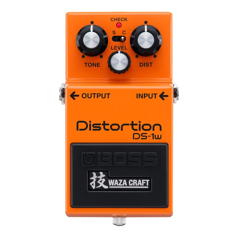 BOSS DS-1W Special Edition Waza Craft Distortion Pedal for the Ultimate BOSS Tone Experience | Enhanced with Two Modes for More Tonal Range | Legendary Sound for Electric Guitar and All Types of Music - Image 1
