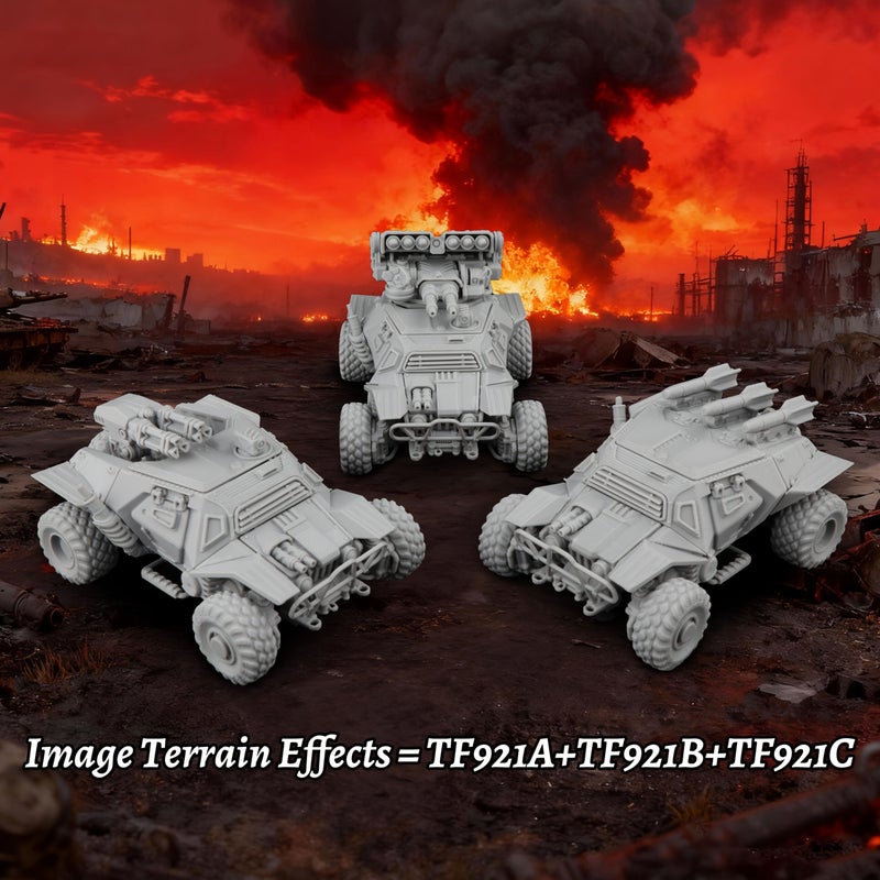 Modular Truck B Sci Fi Miniature Armored Vehicle Model For TTRPG Roleplay Battlefield Game Accessories Collectible Fantasy Miniatures For Tabletop Strategy Adventures Tactical Missions Gifts For Players And Collectors Building Immersive Mobile - Image 5