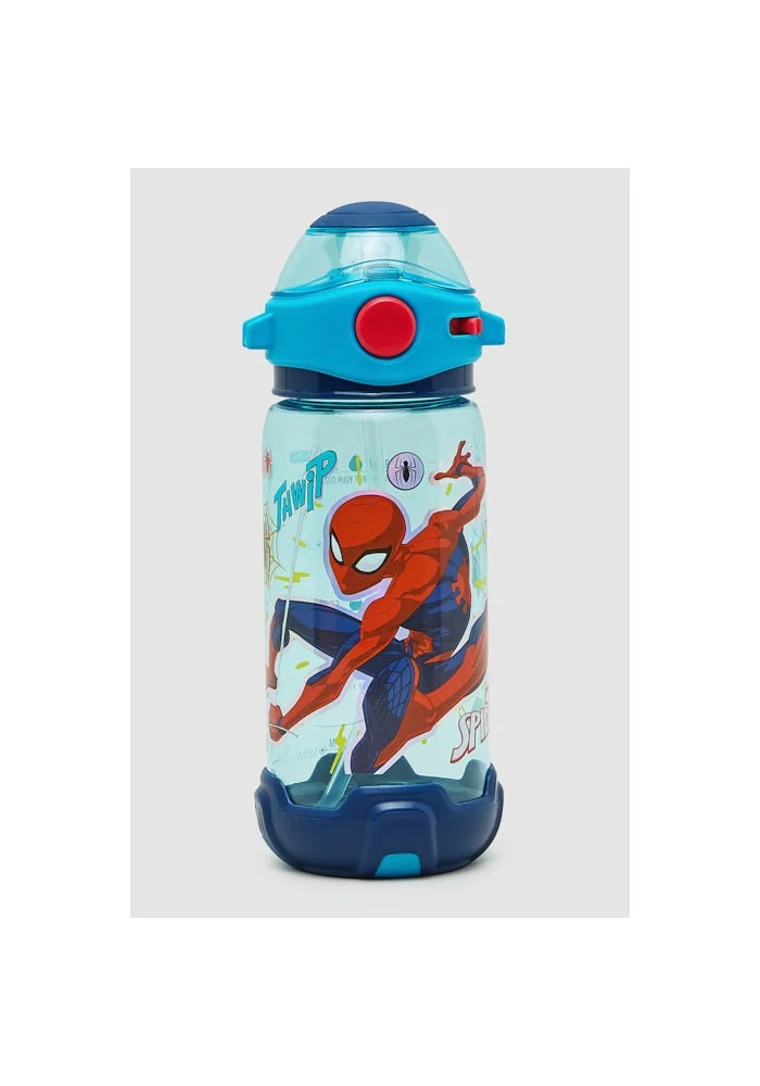 Spider-Man Print Water Bottle