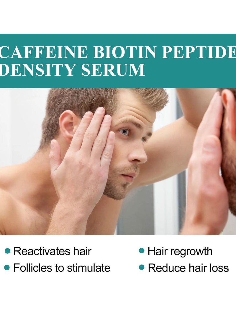 EELHOE - Hair Growth Serum - Biotin Hair Regrowth Oil Prevent Hair Loss and Helps Hair Thicker, Stronger, Longer Hair Treatment Men and Women (45 mL) - Image 1
