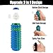 HONBQYCC Little Pain Ouchies Fidget 4PCS With Clicker Button Spinner Pain Stim Fidget Sensory Toy for Adults Teens 3D Printed Spin Spiky Grippie Keychain for Stress Relief Focus Novelty Gifts Laser - Image 4