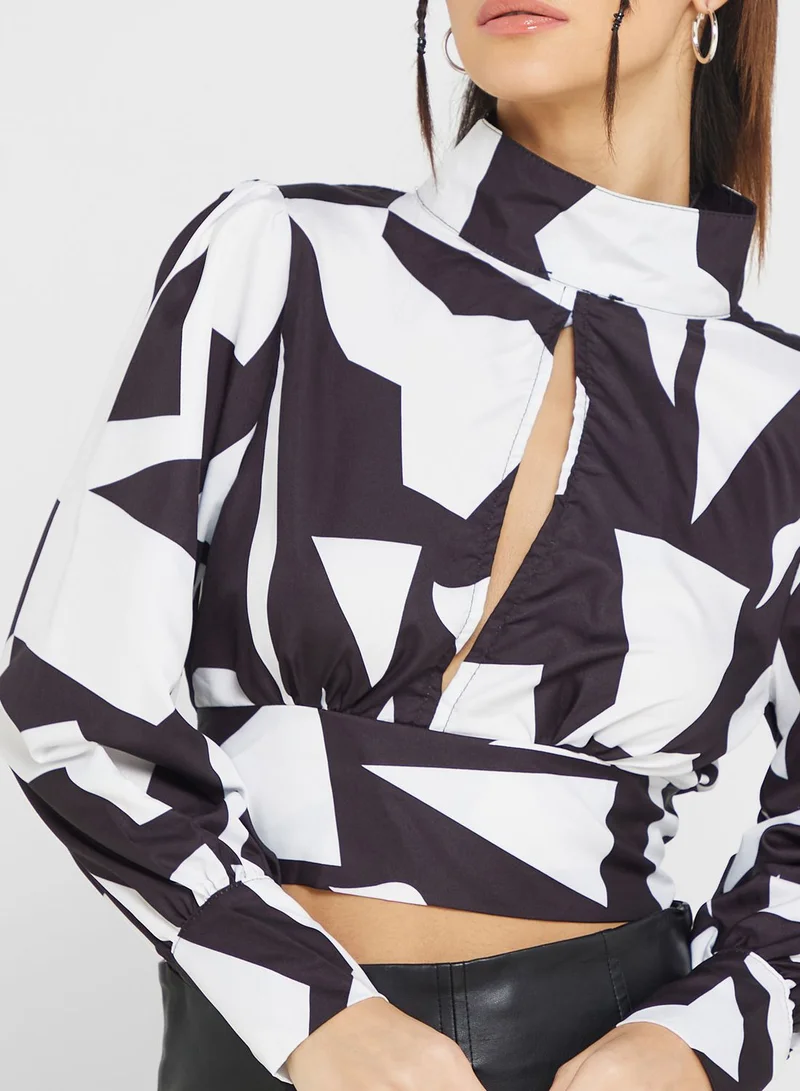 Ginger Urban Minx Puff Sleeve Shirt