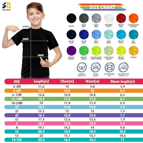 Smarash Boys Rash Guard Short Sleeve UPF 50+ Sun Protection Swim Shirt Rashguard Fishing Surf Quick Dry Cool Beach Clothes for Toddler Youth Kids Black Size 12-14 - Image 5