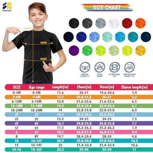 Smarash Boys Rash Guard Short Sleeve UPF 50+ Sun Protection Swim Shirt Rashguard Fishing Surf Quick Dry Cool Beach Clothes for Toddler Youth Kids Black Size 12-14 - Image 4