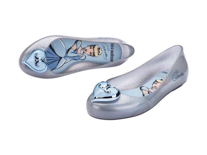 Mini Melissa أحذية باليه ميني ميليسا سويت لوف + ديزني برينسيس للأطفال، سندريلا، 11 - Image 4