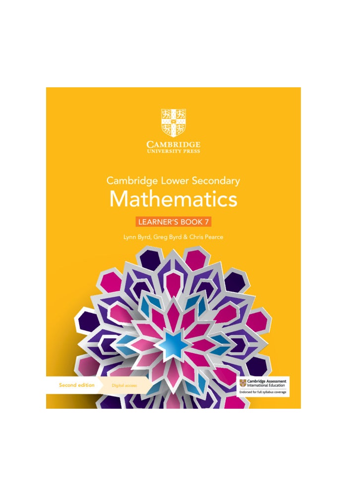 Cambridge Lower Secondary Mathematics Learner's Book 7 with Digital Access (1 Year) - Image 2