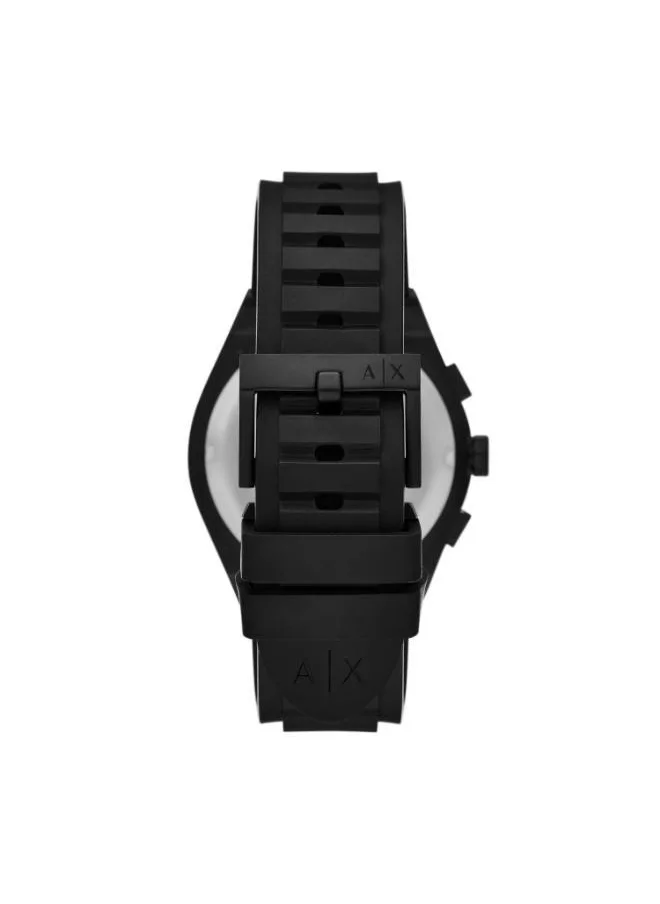 ارماني اكسشينج Ax7165Set Silicone Strap Analog Watch