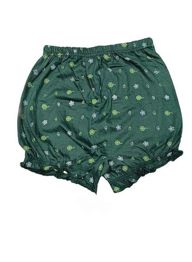 CHACKO Soft Cotton Blend Casual Solid Bloomers Underwear Panties for Girls Kids (Pack of 5),0-3 Months Multicolour - Image 3