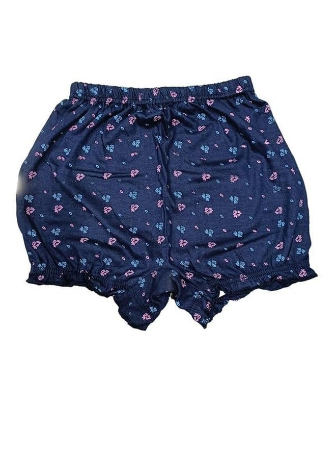 CHACKO Soft Cotton Blend Casual Solid Bloomers Underwear Panties for Girls Kids (Pack of 5),0-3 Months Multicolour - Image 4