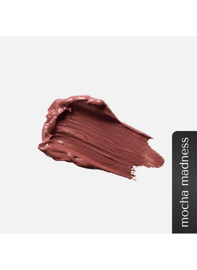 Bella Vita Organic - BELLAVITA Kiss-Proof Liquid Lipstick | 3.8 ml | 18-hr Stay | Transferproof Lipstick | Long Lasting | Ultra Matte Finish | Intense Moisturisation | Waterproof Liquid Lipsticks for Women | Mocha Madness - Image 1