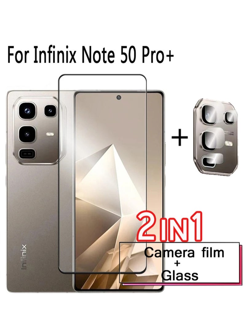 2 in 1 For Infinix Note 50 Pro+ (2025) Screen & Camera Protection - High transparency full coverage security protector  - Image 1