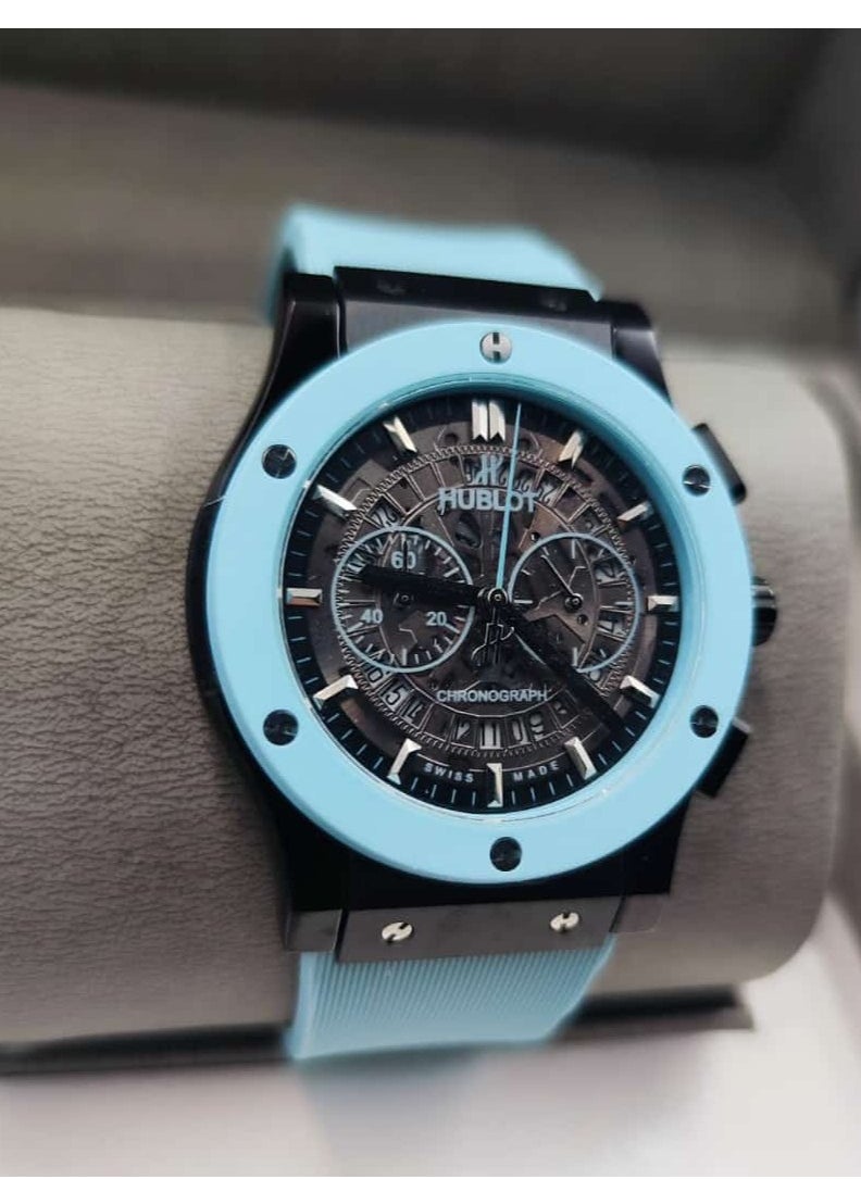 Mont Bleu Hoba men's battery watches The internal meters are working  Excellence and elegance 