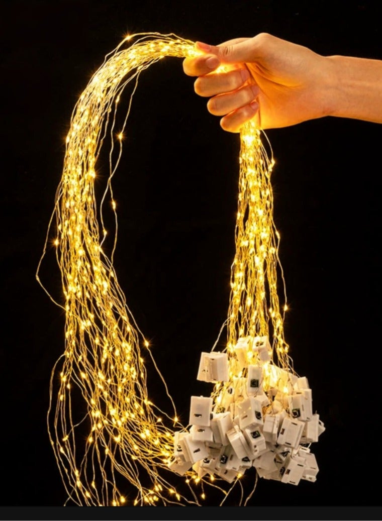 5 Pack LED Fairy Lights Battery Powered, Each String Lights Waterproof 1M 10 Led Firefly Starry Sky Lights for Gifts, Wedding Party, Bedroom, Garden Decoration