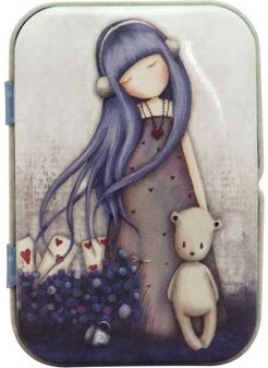 Santoro Gorjuss Tin Can Purple  - Image 1
