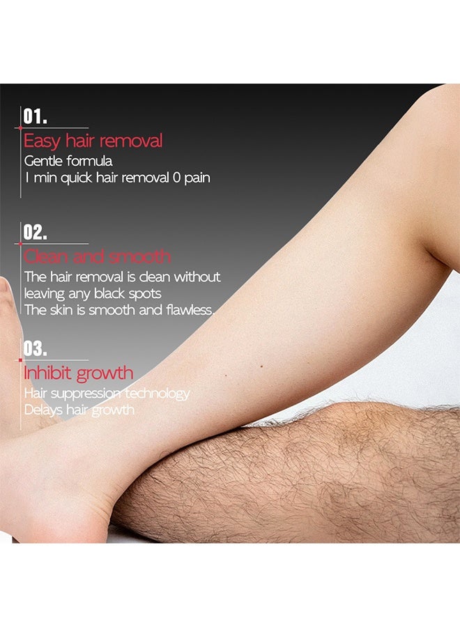 MAYCHEER Unisex Body Unhairing Cream,All Over Body Hair Removal Cream ,Gentle Smoothing Arms、Legs 、Underarms ，No Black Spots 60g - Image 3