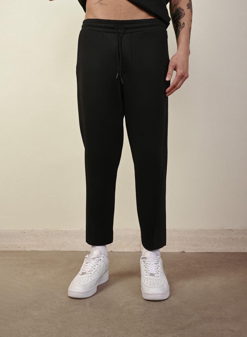 Marrakech Drawstring Casual Pants for Men – Black - Image 1
