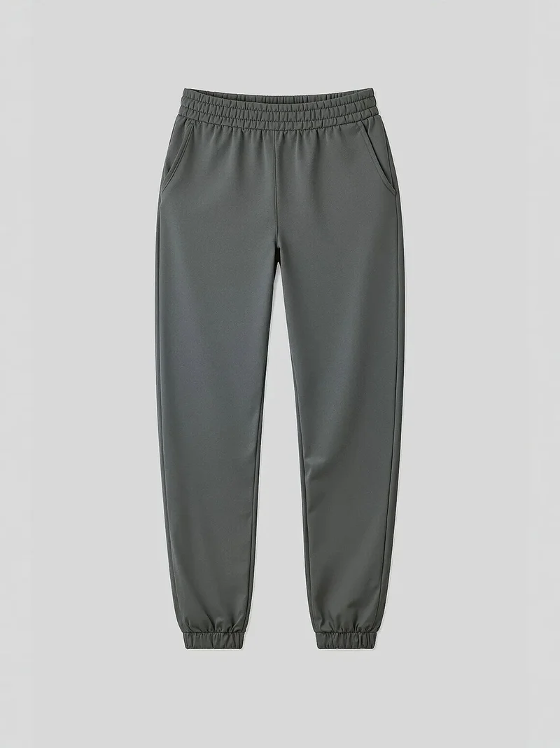 TOMMYLIFE TOMMY Women's High-Waist Relaxed Fleece Joggers