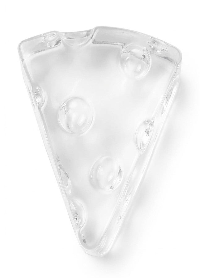 piercing Cheese Squishy, Taba Squishy Toy for Desk Distractions, Stress for Young Adults, Squishy Dumpling, Triangular Transparent Design, Butter Squishy, Dumpling Squishy, One Piece Collectible - Image 1