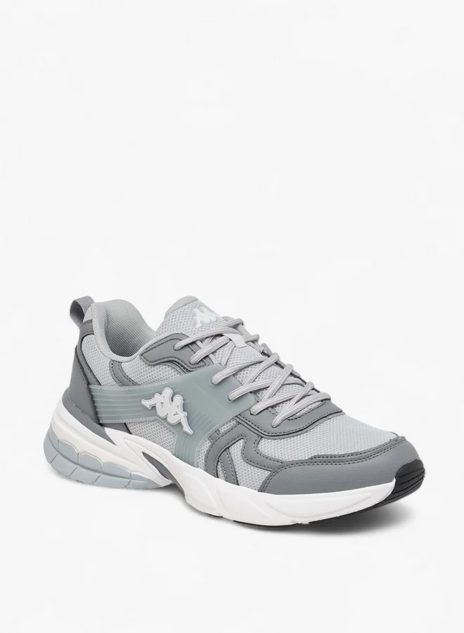 كابا Men's Logo Detail Sports Shoes with Lace-Up Closure