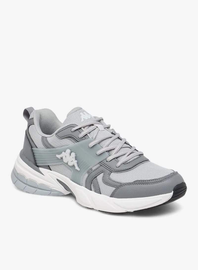 Kappa Men's Logo Detail Sports Shoes with Lace-Up Closure