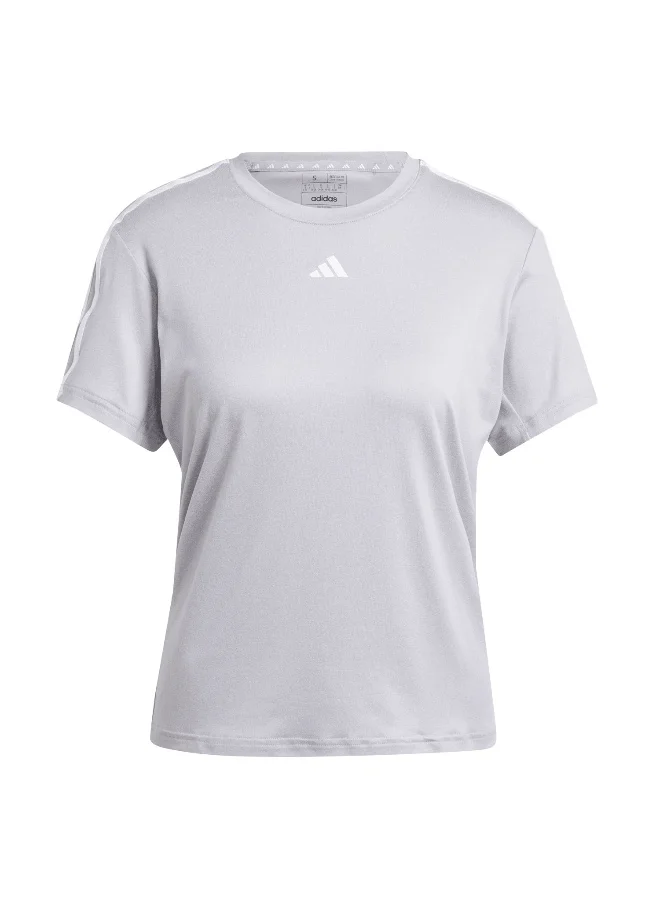 Adidas adidas Tr-Es 3S T Grey Training T-Shirts 2XS
