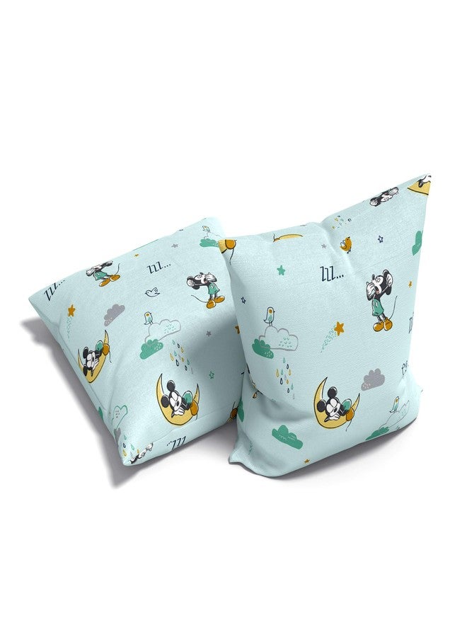 Sassoon Mickey Mouse Cushion Set of 2 - Ideal for Crib & Nursery Decor (25cmX25cm Each) - Image 1