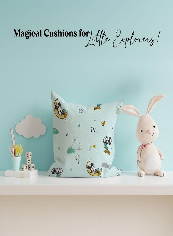 Sassoon Mickey Mouse Cushion Set of 2 - Ideal for Crib & Nursery Decor (25cmX25cm Each) - Image 2